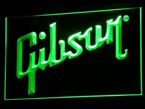 Gibson LED Neon Sign